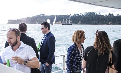 TLN New Zealand networking event aboard the Savoy Power Cat